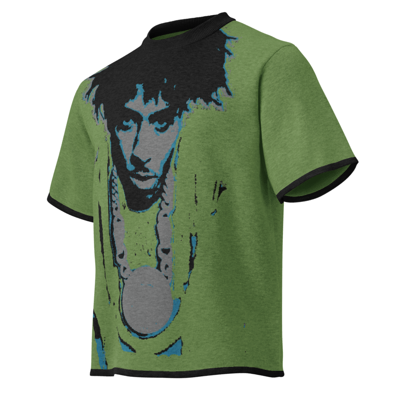 NBA YOUNGBOY GRAPHIC KNIT SHIRT 